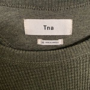 TNA oversized waffle knit